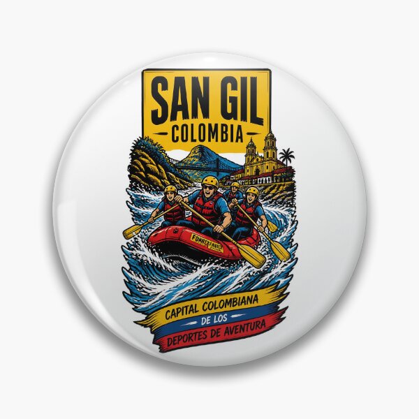 Item preview, San Gil Colombia Vintage Travel Tourism designed and sold by TravelersGems.