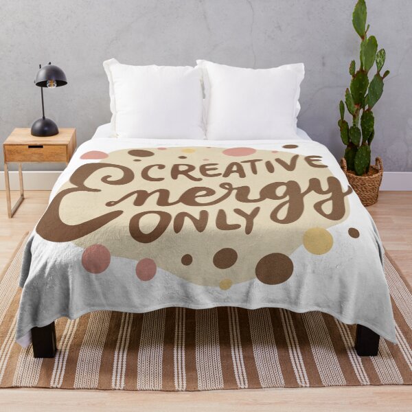 Item preview, Creative Energy Only Quote Design designed and sold by DinaArtStudio.