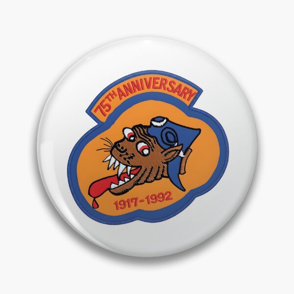 Artikelvorschau, USAF 94th Fighter Squadron 75th Anniversary Emblem Vector Graphic entworfen und verkauft von CharlieDesings.