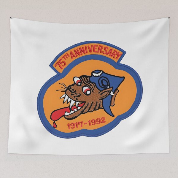 Item preview, USAF 94th Fighter Squadron 75th Anniversary Emblem Vector Graphic designed and sold by CharlieDesings.