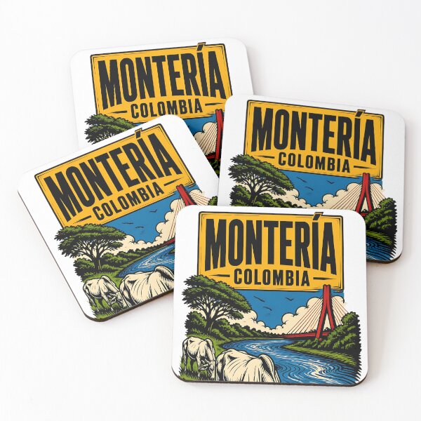 Item preview, Montería Colombia Viajes y turismo vintage designed and sold by TravelersGems.