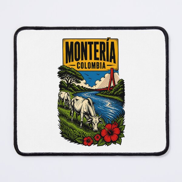 Item preview, Monteria Colombia Vintage Travel Tourism designed and sold by TravelersGems.
