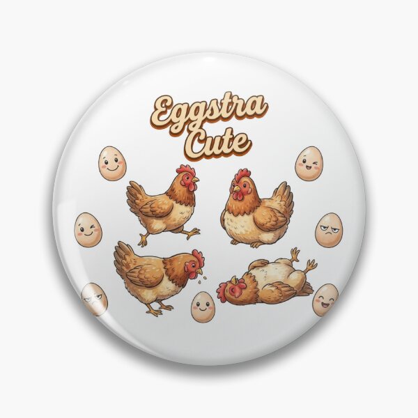 Item preview, Eggstra Cute – Cute Chicken & 7 Eggs Farmhouse Design designed and sold by Cartoon art with a purpose ❤️ Supporting Althea’s friends .