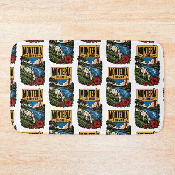 Item preview, Monteria Colombia Vintage Travel Tourism designed and sold by TravelersGems.