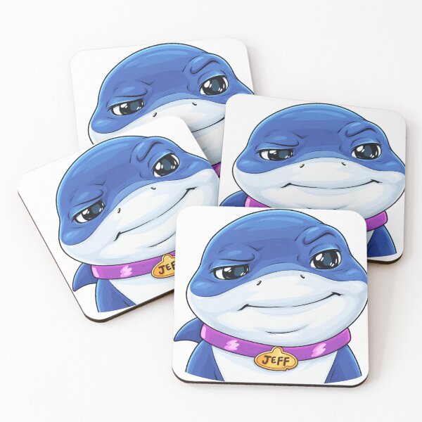 Item preview, Jeff the land shark Attitude designed and sold by Zubavibe.