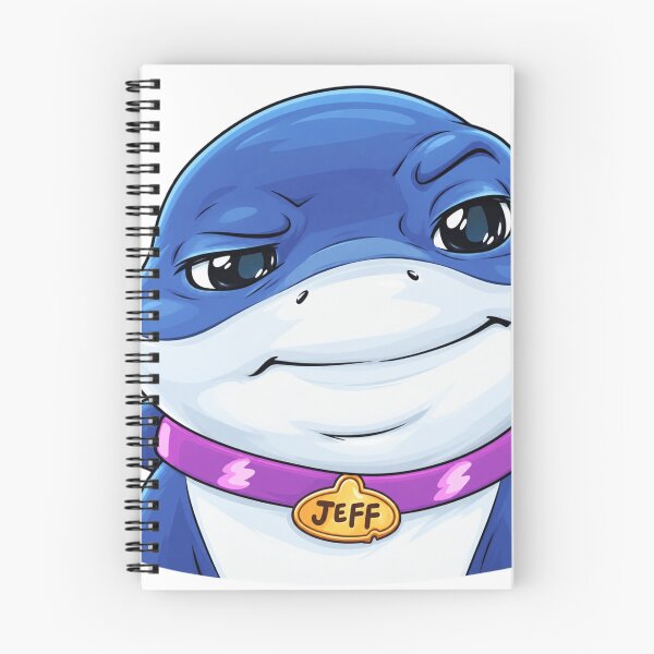 Item preview, Jeff the land shark Attitude designed and sold by Zubavibe.