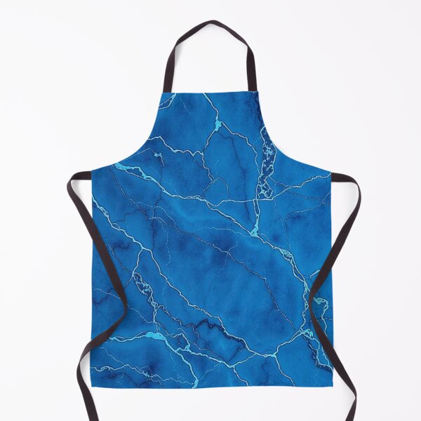Item preview, Deep Blue Cracked Ice Marble designed and sold by IntelliMindDesigns.