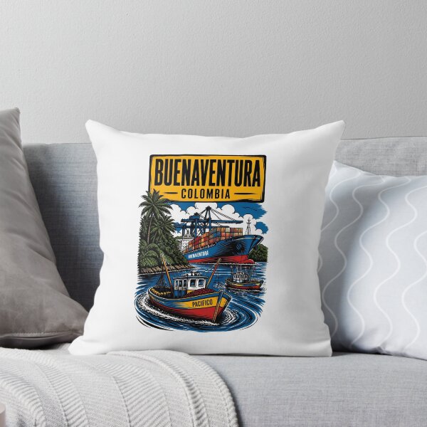 Item preview, Buenaventura Colombia Vintage Travel Tourism designed and sold by TravelersGems.