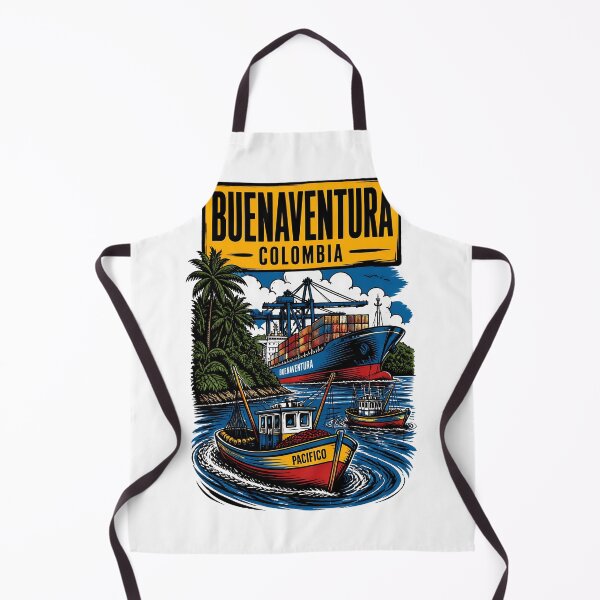 Item preview, Buenaventura Colombia Vintage Travel Tourism designed and sold by TravelersGems.