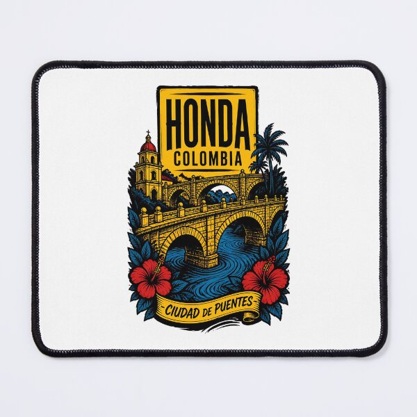 Item preview, Honda Colombia Vintage Travel Tourism designed and sold by TravelersGems.