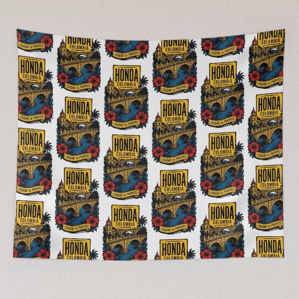 Item preview, Honda Colombia Vintage Travel Tourism designed and sold by TravelersGems.