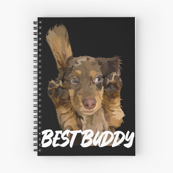Item preview, Brown Best Buddy Dachshund Puppy designed and sold by Just-Arts-4U.