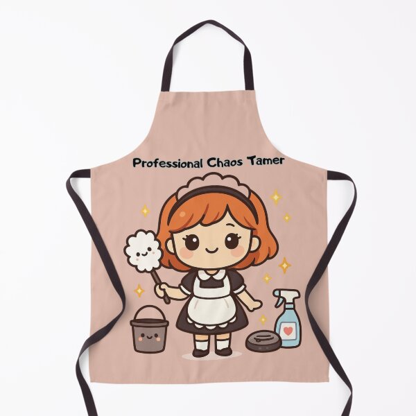 Item preview, Kawaii housekeeper text designed and sold by KawaiiHero.