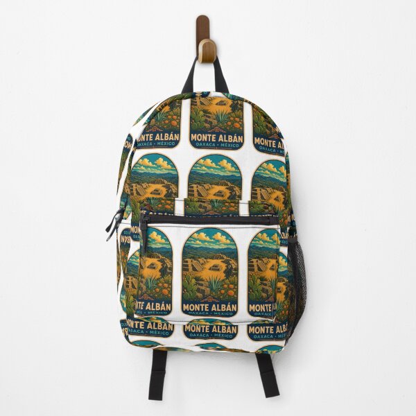 Item preview, Monte Albán Oaxaca Archaeological Poster designed and sold by BeachWhisper.