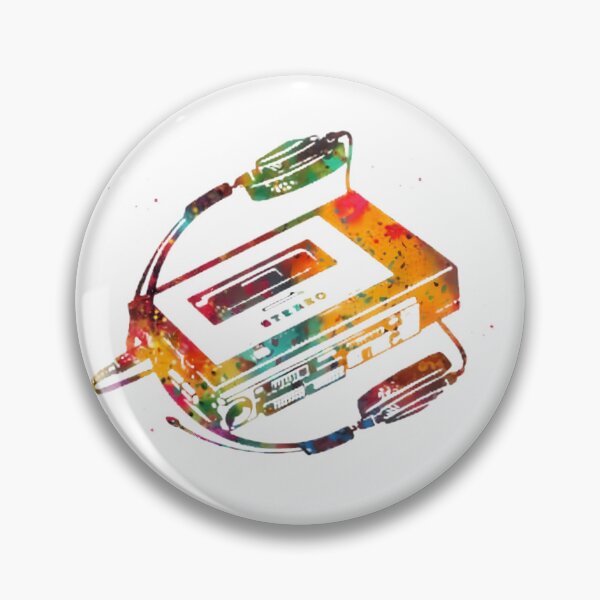 Item preview, Retro Cassette Player & Headphones Art | 80S Music Nostalgia | Perfect Gift For You And Friends designed and sold by roydevstore.