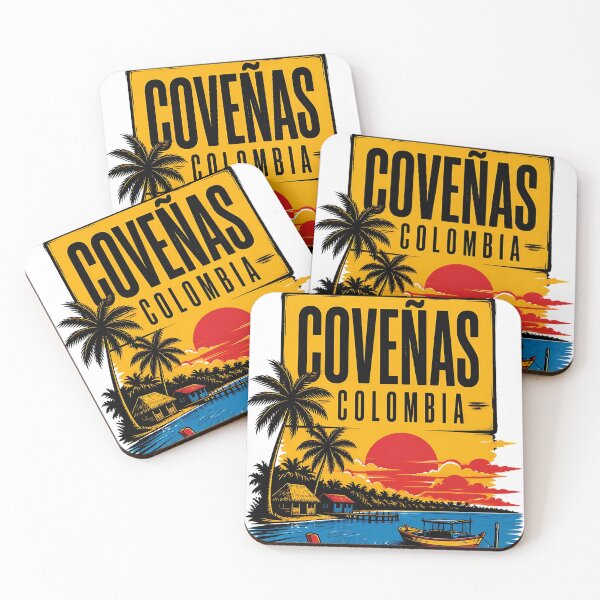 Item preview, Covenas Colombia Vintage Travel Tourism designed and sold by TravelersGems.