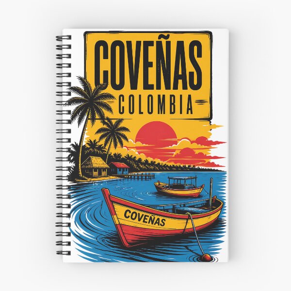 Item preview, Covenas Colombia Vintage Travel Tourism designed and sold by TravelersGems.