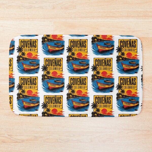 Item preview, Covenas Colombia Vintage Travel Tourism designed and sold by TravelersGems.