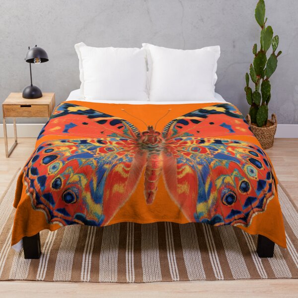 Item preview, Vibrant Butterfly Colorful Wings Orange designed and sold by daila70.