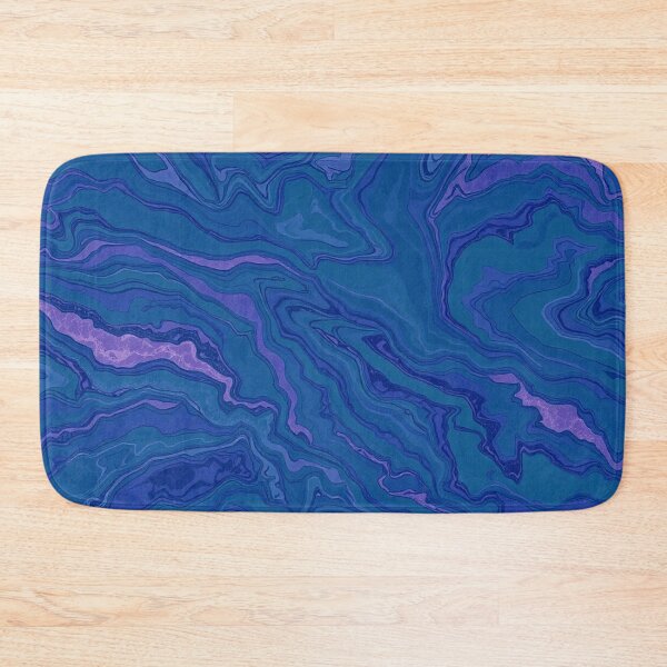 Item preview, Blue Purple Fluid Swirl Abstract designed and sold by IntelliMindDesigns.