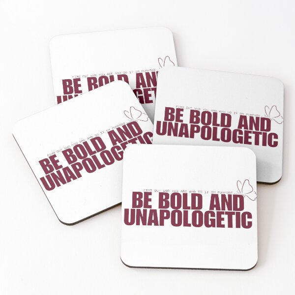 Item preview, Be Bold and Unapologetic designed and sold by CaffeineConfetti.