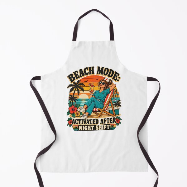 Item preview, Beach Mode Activated After Night Shift designed and sold by urbinet.