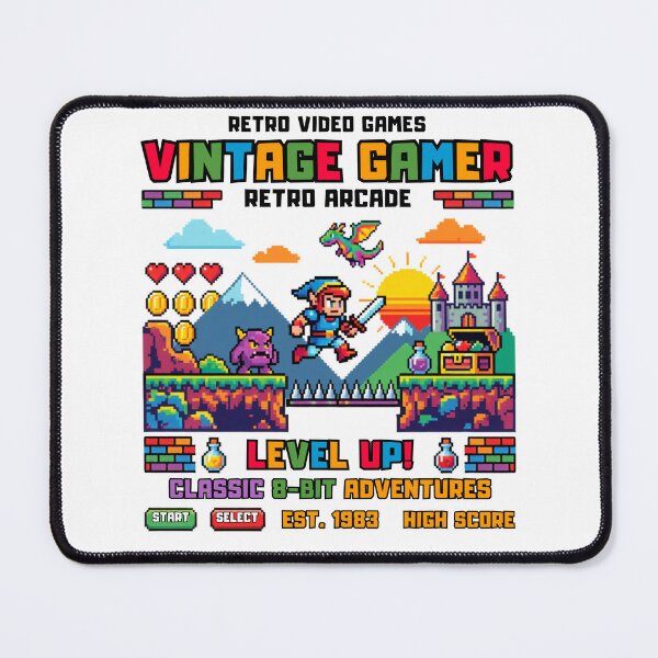 Item preview, RETRO VIDEO GAMES designed and sold by rich-moda.