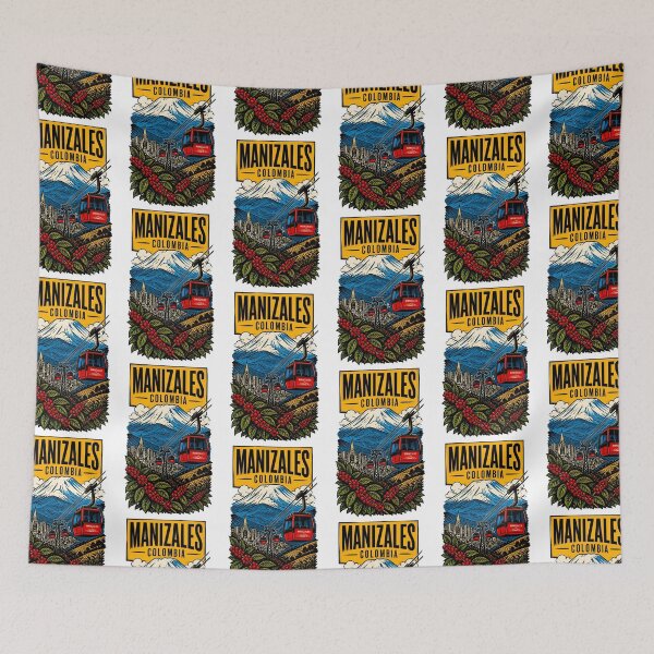 Item preview, Manizales Colombia Vintage Travel Tourism designed and sold by TravelersGems.