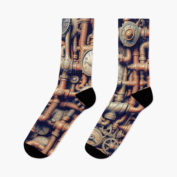 Item preview, Clockworks, Gears and Pipes Steampunk designed and sold by Retro Art Factory.