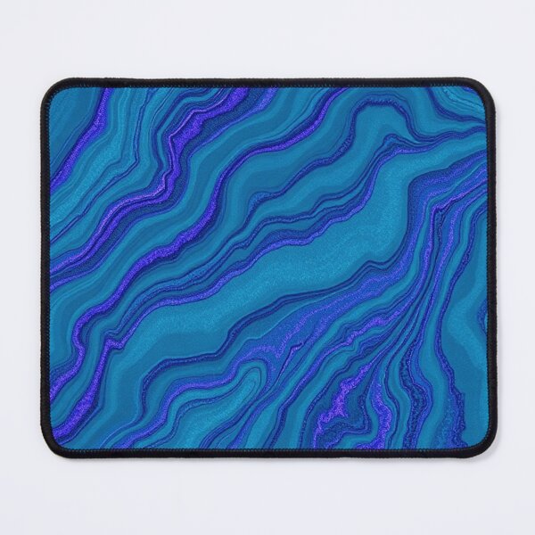 Item preview, Deep Blue Agate Layer Pattern designed and sold by IntelliMindDesigns.