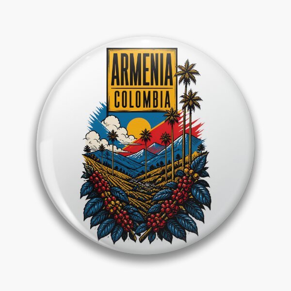 Item preview, Armenia Colombia Vintage Travel Tourism designed and sold by TravelersGems.