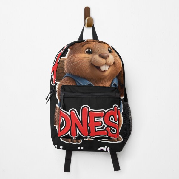Item preview, Wednesday Log-istically Challenged - Builder Beaver Graffiti designed and sold by Surviving Monday Club.