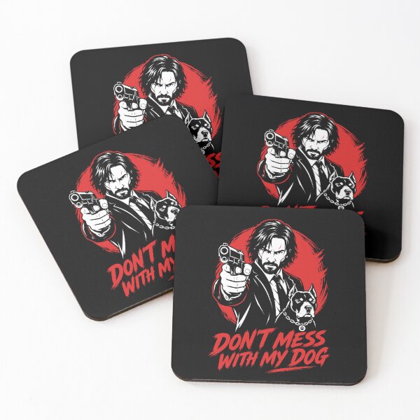 Item preview, Don’t Mess With My Dog – Tough Dog Dad Action Graphic designed and sold by KalicoDesignUS.