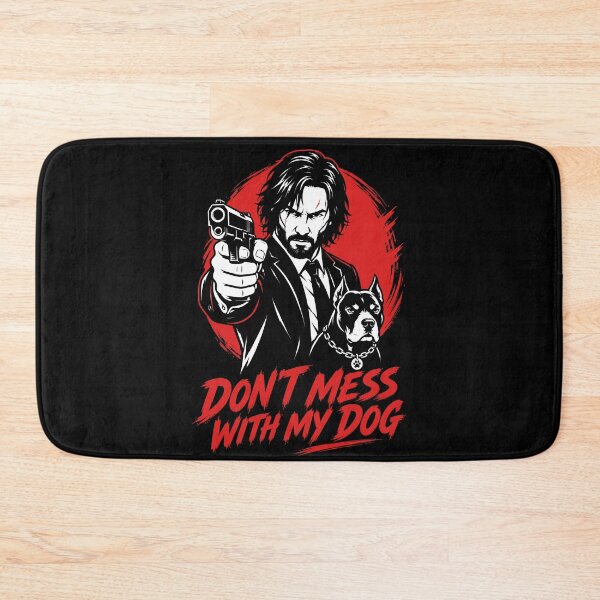 Item preview, Don’t Mess With My Dog – Tough Dog Dad Action Graphic designed and sold by KalicoDesignUS.