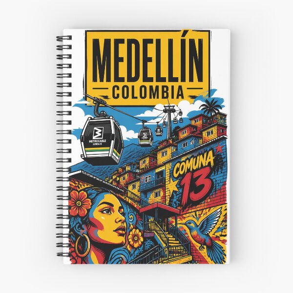 Item preview, Medellin Colombia Vintage Travel Tourism designed and sold by TravelersGems.