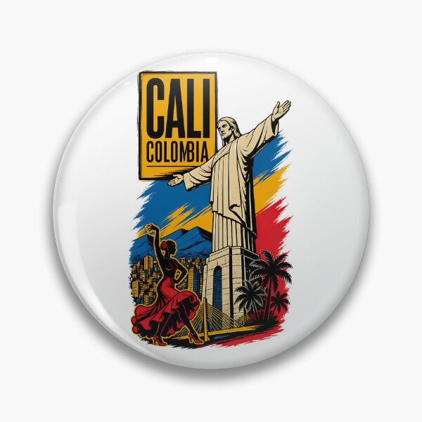 Item preview, Cali Colombia Vintage Travel Tourism designed and sold by TravelersGems.