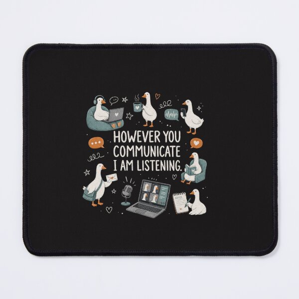 Item preview, However You Communicate I’m Listening AAC SLP Silly Goose designed and sold by Clairenity Studio.