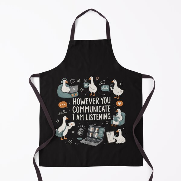 Item preview, However You Communicate I’m Listening AAC SLP Silly Goose designed and sold by Clairenity Studio.