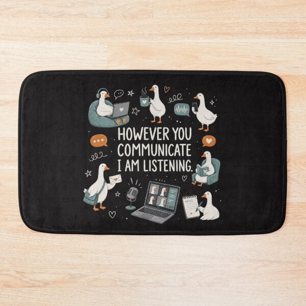 Item preview, However You Communicate I’m Listening AAC SLP Silly Goose designed and sold by Clairenity Studio.
