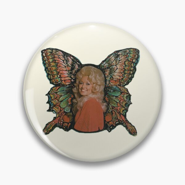 Item preview, Dolly Parton Butterfly Art designed and sold by Pine & Pixels.