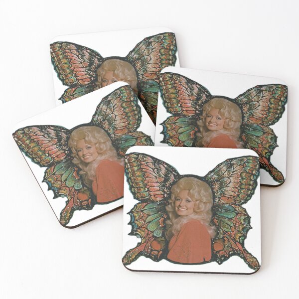 Item preview, Dolly Parton Butterfly Art designed and sold by Pine & Pixels.
