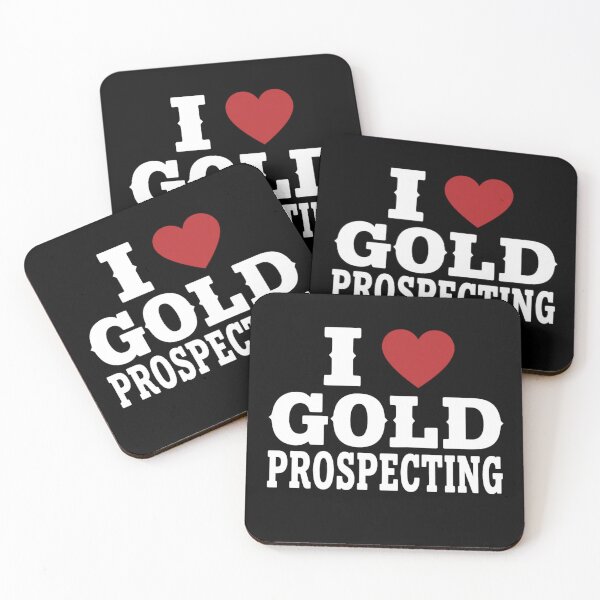 Item preview, I Heart Prospector I Love Gold Prospecting T-Shirt | Gold Panning Prospector Graphic Gift for Gold Seekers designed and sold by Trendably.