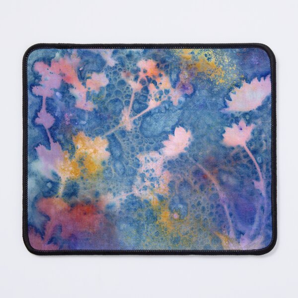 Item preview, Wet Cyanotype of Alchemilla Mollis, Astrantia Major and Rosa Ballerina with Brusho Crystal Watercolours, Soap Suds Vinegar and Turmeric designed and sold by LymphomaLass.