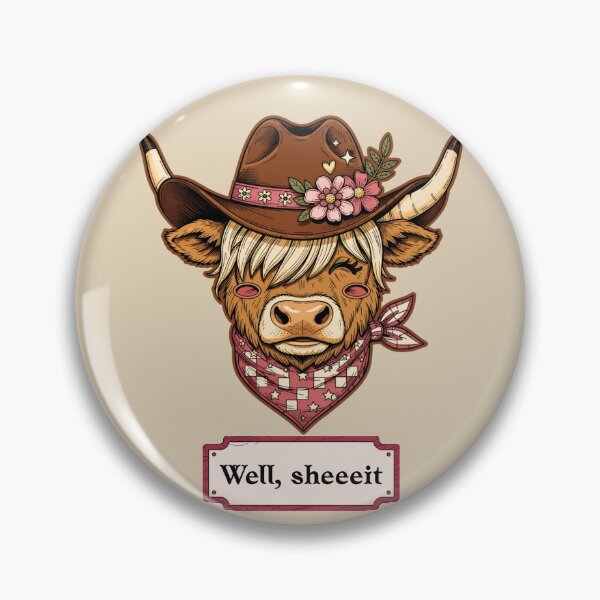 Item preview, Well, Sheeeit Cowboy Cow Bull - Humor Quotes Gift designed and sold by InkyGenies.
