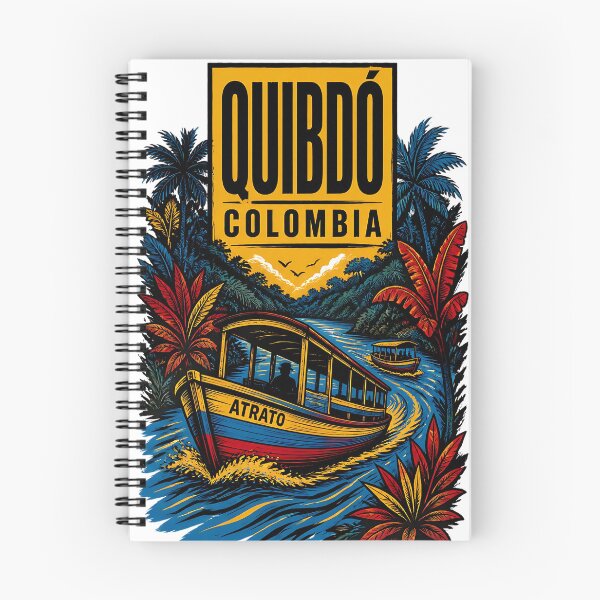 Item preview, Quibdo Colombia Vintage Travel Tourism designed and sold by TravelersGems.