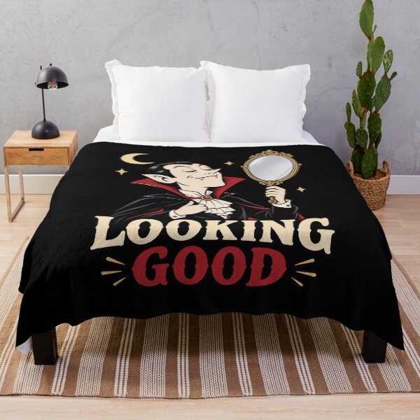 Item preview, Looking Good Funny Vampire Halloween Design designed and sold by wearlytee.