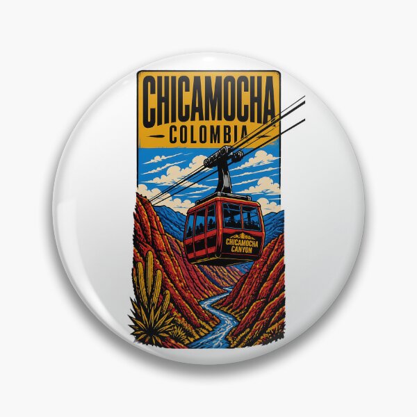 Item preview, Chicamocha Colombia Vintage Travel Tourism designed and sold by TravelersGems.