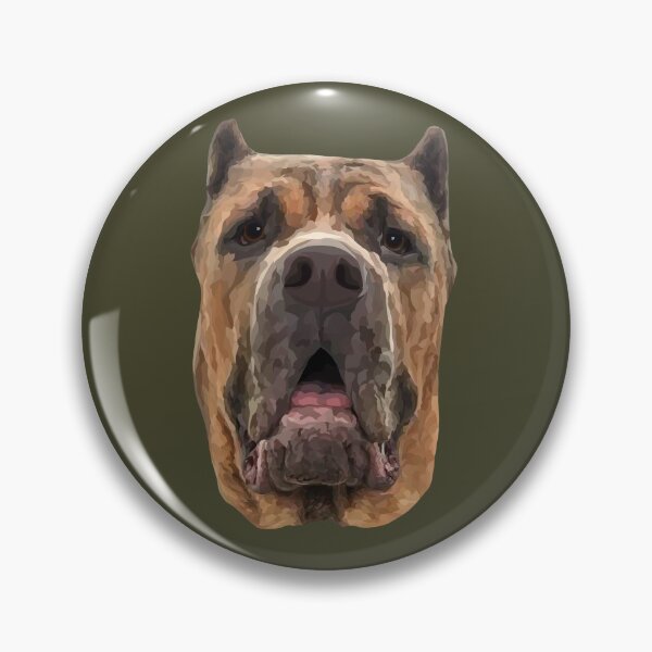 Item preview, Cane Corso Geometric Design – Headshot Illustration designed and sold by Wheel and Woof.