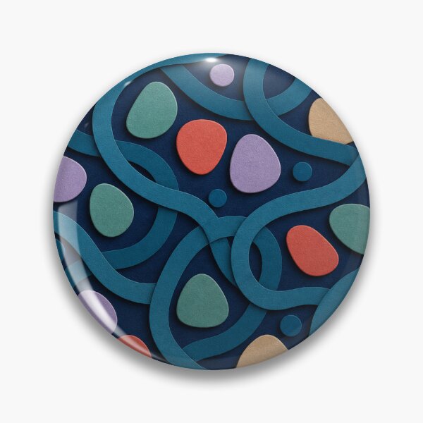Item preview, Reef Knot Current Cutpaper Repeat designed and sold by aihrgdesign.