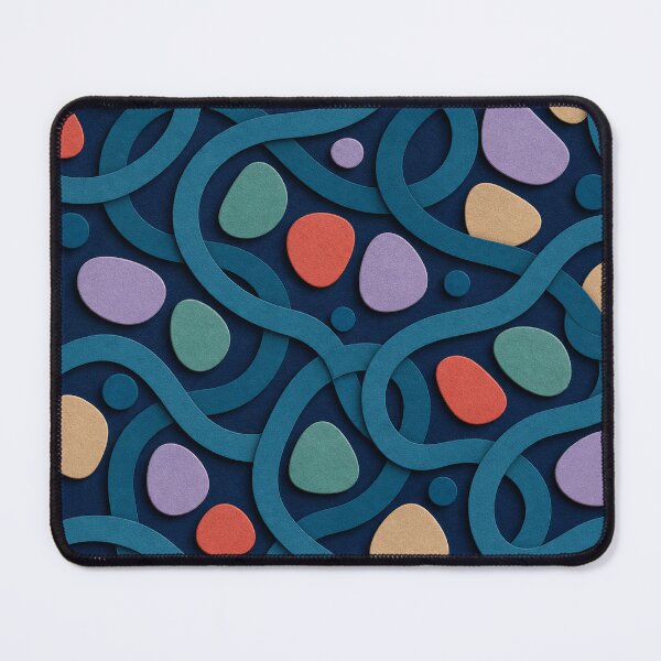 Item preview, Reef Knot Current Cutpaper Repeat designed and sold by aihrgdesign.
